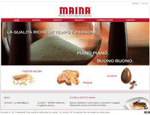 Tablet Screenshot of mainapanettoni.com